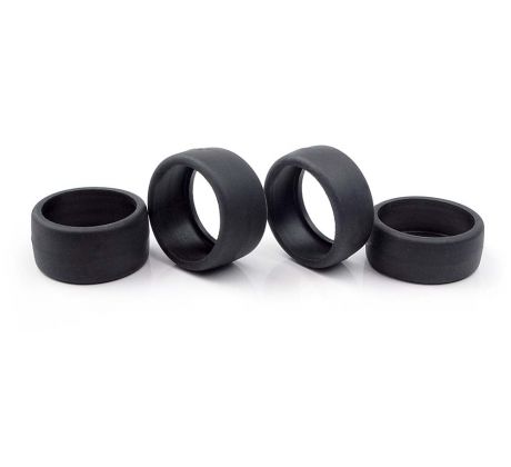 RUBBER TIRES + INSERTS, F+R (40DEG)