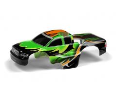 BODY 1/18 NITRO MT - PAINTED & TRIMMED - DRAGONFIRE - GREEN