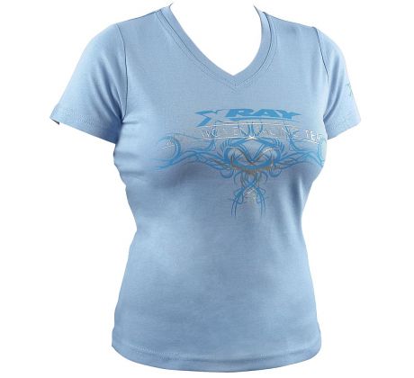 XRAY TEAM LADY T-SHIRT - LIGHT BLUE (XS)