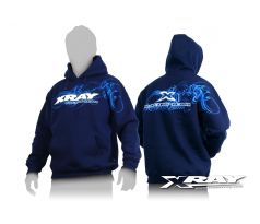 XRAY SWEATER HOODED - BLUE (L)