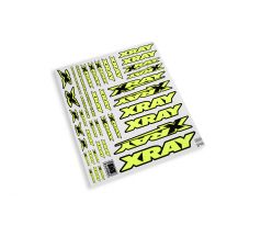 XRAY STICKER FOR BODY - NEON YELLOW