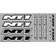 XRAY NT1 STICKER FOR BODY - WHITE