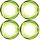 XRAY TRUGGY WHEEL STICKERS - DIE-CUT - GREEN