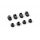 X1 COMPOSITE CASTER & CAMBER BUSHING (2+2+2+2)