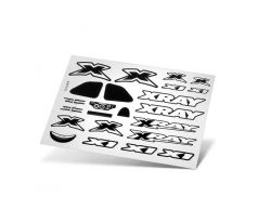 XRAY X1 STICKER FOR BODY - WHITE