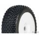 Pro-Line White Pre-Mounted Bow Tie M2 1/8 Buggy Tires (2)