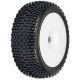 Pro-Line White Pre-Mounted Bow Tie 1/8 Buggy Tires (2)