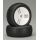 GRP White Pre-Mounted Atomic A 1/8 Buggy Tires (2) GMW05A