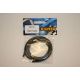 Super Flexible High Current Silicon Wire 14 AWG Black 100cm